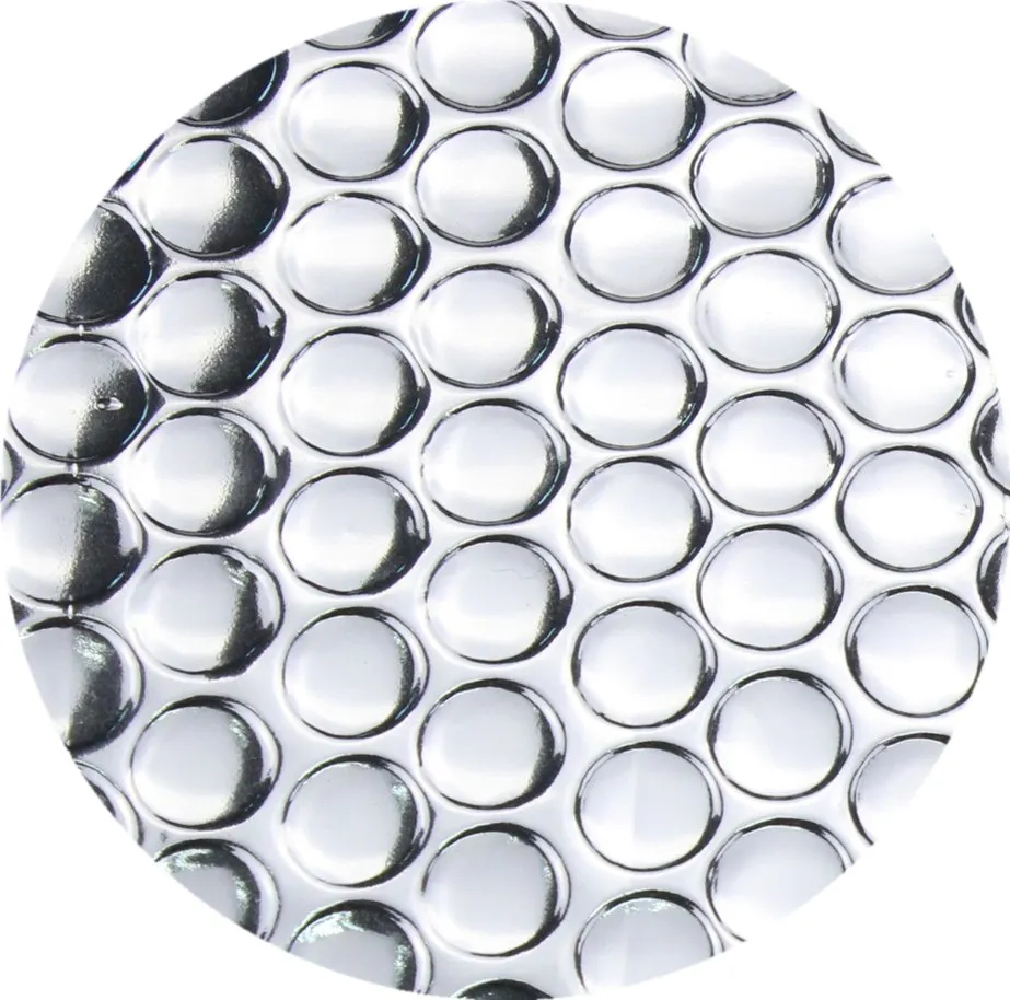 Customized Waterproof Multi Layer Foil Insulation Excellent Performance Metalized Pet Film Bubble Foam Thermal Insulation Material for Building / Roofing /Wall
