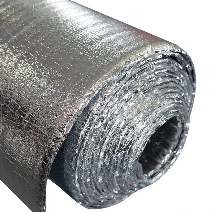 100cm 120cm 125cm Isolamento per pavimenti Sottopiano Isolamento in schiuma di foglio di alluminio termico 1
